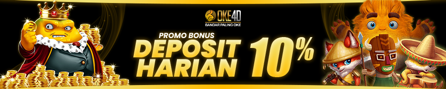 BONUS DEPOSIT HARIAN 10%